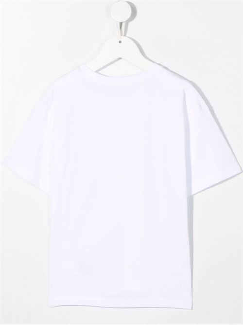 T-shirt bambino basic con stampa logo piccola al centro Calvin Klein Kids | IB0IB01218YAF